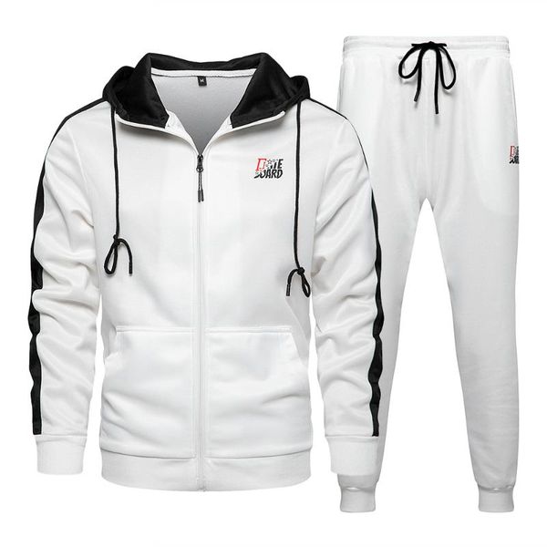 2020 autumn and winter foreign trade new style crew neck hooded pullover hoodie suit men simple casual sweatshirt two-piece set, Black;blue
2020 autumn and winter foreign trade new style crew neck hooded pullover hoodie suit men simple casual sweatshirt two-piece set, Black;blue