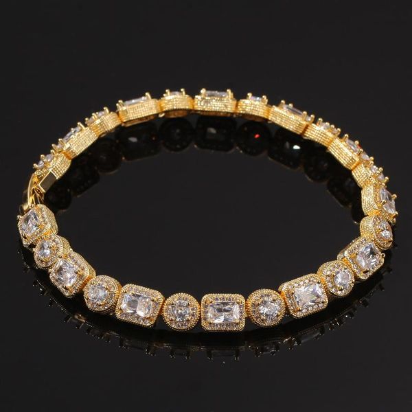 hip hop 8mm tennis chain bracelet iced out full cz bling men chain bracelet in chains hiphop street rock rapper jewelry gifts, Black
hip hop 8mm tennis chain bracelet iced out full cz bling men chain bracelet in chains hiphop street rock rapper jewelry gifts, Black
