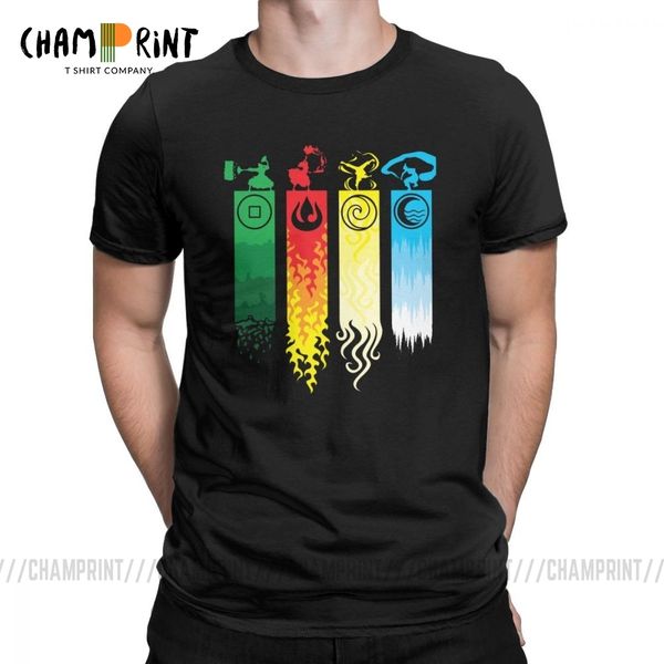 men t-shirt four elements vintage 100% cotton tees short sleeve avatar the last airbender t shirt crewneck plus size
men t-shirt four elements vintage 100% cotton tees short sleeve avatar the last airbender t shirt crewneck plus size