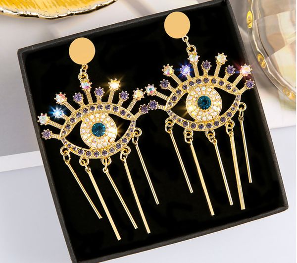 european and american glitter eyes exaggerated personality earrings female temperament earrings 2019 new trendy high-end01, Silver
european and american glitter eyes exaggerated personality earrings female temperament earrings 2019 new trendy high-end01, Silver