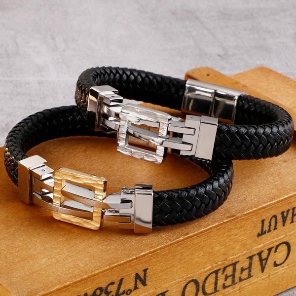 tennis cool cowhide wrap bangle bracelet men with magnet clasp stainless steel biker jewelry braided leather mens cuff bracelets 2021, Golden;silver
tennis cool cowhide wrap bangle bracelet men with magnet clasp stainless steel biker jewelry braided leather mens cuff bracelets 2021, Golden;silver