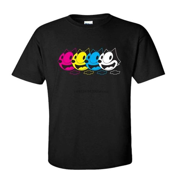 ретро 60-design felix chevrolet men t-shirt