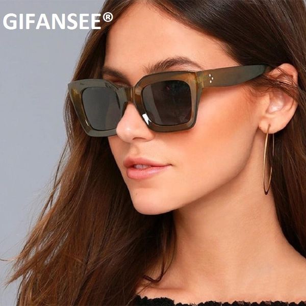sunglasses gifansee square cat eye women retro brand designer vintage men sun glasses female ladies eyewear uv400 luxury, White;black
sunglasses gifansee square cat eye women retro brand designer vintage men sun glasses female ladies eyewear uv400 luxury, White;black