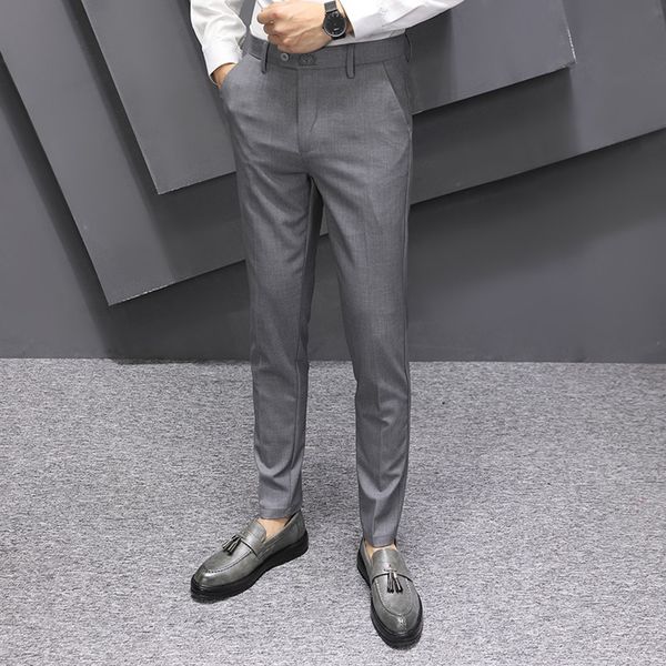 2020 men's western fashion korean style tight casual tight casual slim skinny pants men's thin business suit pants vpxwu, Blue
2020 men's western fashion korean style tight casual tight casual slim skinny pants men's thin business suit pants vpxwu, Blue