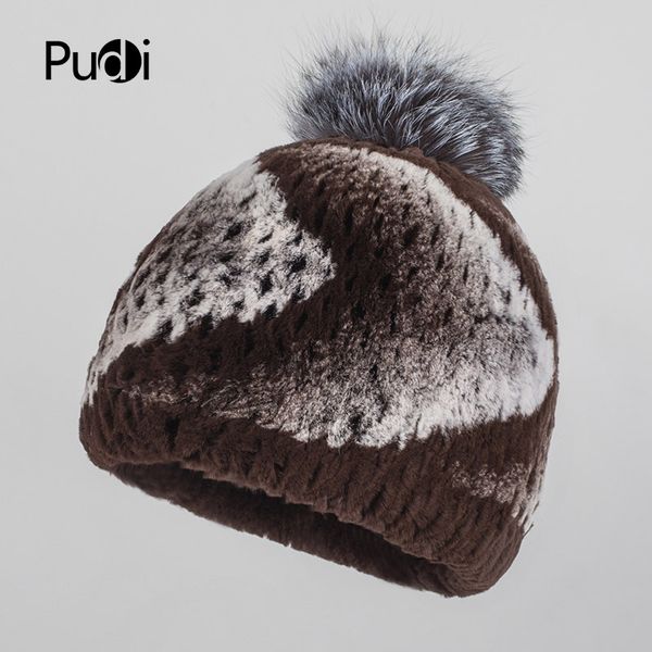 beanie/skull caps pudi hf7060 2021 ms winter fur hat real chic pattern set a variety of optional comfortable warmth, Blue;gray
beanie/skull caps pudi hf7060 2021 ms winter fur hat real chic pattern set a variety of optional comfortable warmth, Blue;gray