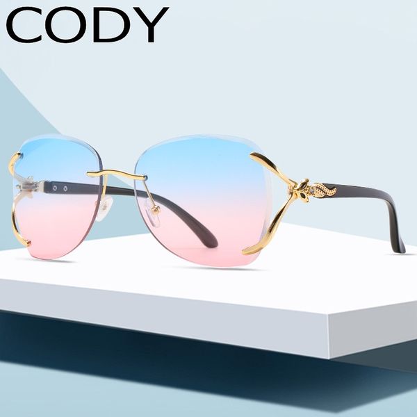 q8819 rimless sunglasses women design vintage shades for women sun glasses gradient pink glasses eyeglasses uv400, White;black
q8819 rimless sunglasses women design vintage shades for women sun glasses gradient pink glasses eyeglasses uv400, White;black