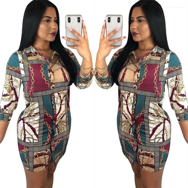 spring summer clothes fashion casual dresses single breasted clothing women big chains designer shirt dress, Black;gray
spring summer clothes fashion casual dresses single breasted clothing women big chains designer shirt dress, Black;gray