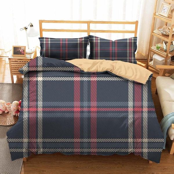 double bed coverlet home textiles grey check pattern bedding clothes with pillowcases king size
double bed coverlet home textiles grey check pattern bedding clothes with pillowcases king size