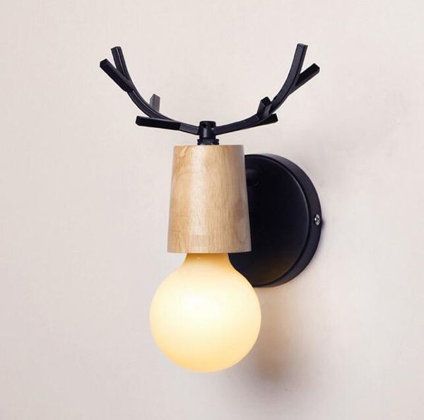antler wall lamp living room wall. stair lamp simple deer head creative personality bedroom children's room bedside lamp
antler wall lamp living room wall. stair lamp simple deer head creative personality bedroom children's room bedside lamp