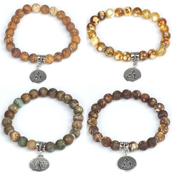 charm bracelets onyx bracelet natural matte agates stone bead weathered carnelian beaded bangle 8mm for women fashion jewllery, Golden;silver
charm bracelets onyx bracelet natural matte agates stone bead weathered carnelian beaded bangle 8mm for women fashion jewllery, Golden;silver