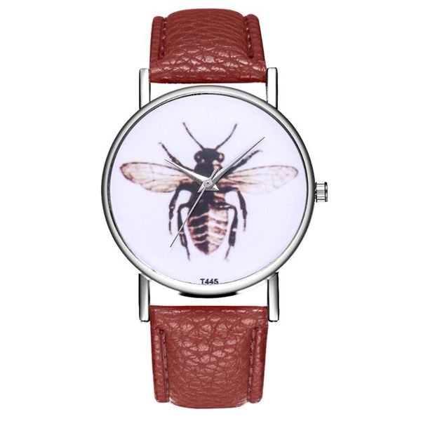 quartz watch simple style round dial glass mirror sythetic leather strap watch for daily travel lxh, Slivery;brown
quartz watch simple style round dial glass mirror sythetic leather strap watch for daily travel lxh, Slivery;brown