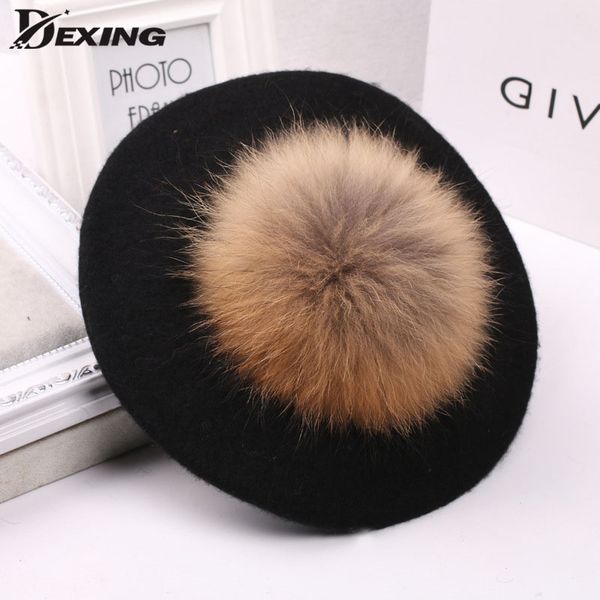 100% real wool beret women vintage artist berets hat girls children kids real fur pom pom berets with hat, Blue;gray
100% real wool beret women vintage artist berets hat girls children kids real fur pom pom berets with hat, Blue;gray