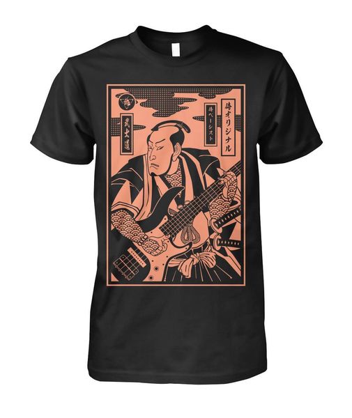 2019 прохладный басист samurai смешной черный t-shirt s-3xl tee 
2019 прохладный басист samurai смешной черный t-shirt s-3xl tee