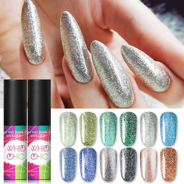 nail gel whid chic 5ml platinum glitters polish sparkling uv soak off art varnish long lasting, Red;pink
nail gel whid chic 5ml platinum glitters polish sparkling uv soak off art varnish long lasting, Red;pink