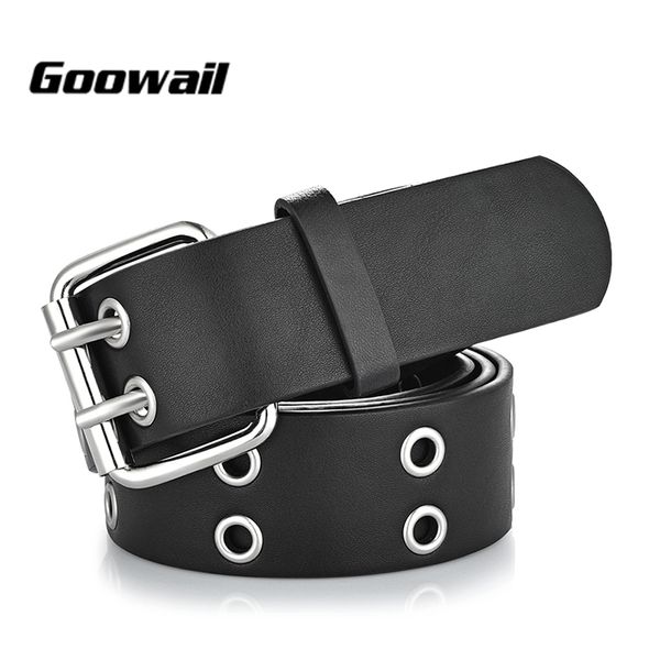 belts goowail 2021 gold 2 row grommet fashion for women double pin buckle designer pu leather waist strap ladies jeans, Black;brown
belts goowail 2021 gold 2 row grommet fashion for women double pin buckle designer pu leather waist strap ladies jeans, Black;brown