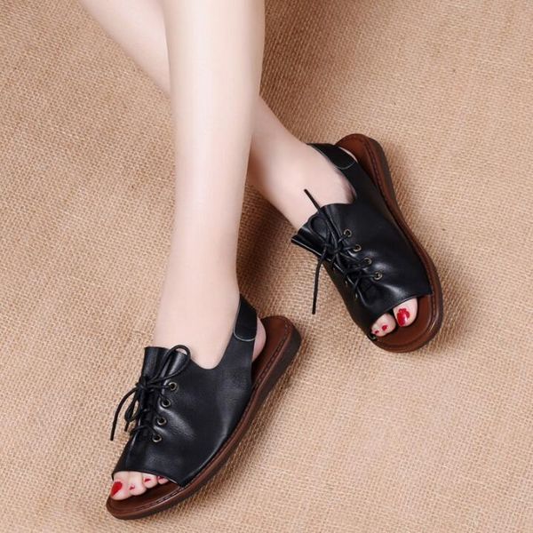 2020 women sandals summer shoes new soft bottom genuine leather sandals woman handmade slip-on casual female shoes, Black
2020 women sandals summer shoes new soft bottom genuine leather sandals woman handmade slip-on casual female shoes, Black