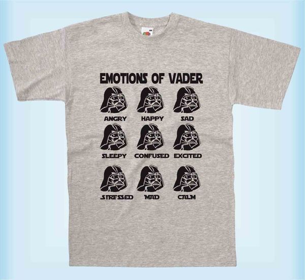 2020 summer style 100% cotton emotions of vader inspired awesome funny mens t-shirt tee shirt
2020 summer style 100% cotton emotions of vader inspired awesome funny mens t-shirt tee shirt