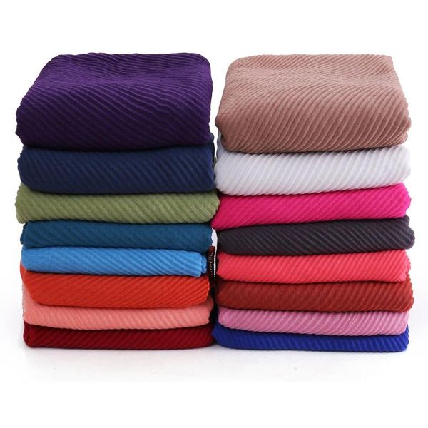 bandanas 10pcs/lot women's pleated crinkle hijab scarf muslim head wrap shawl large size 180*90cm
bandanas 10pcs/lot women's pleated crinkle hijab scarf muslim head wrap shawl large size 180*90cm