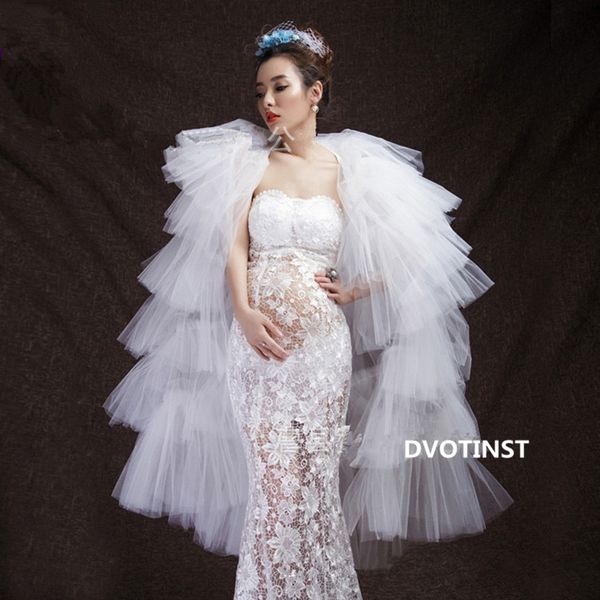 dvotinst women pgraphy props lace perspective maternity dresses mesh cape pregnancy dress studio shoot clothes p props, White
dvotinst women pgraphy props lace perspective maternity dresses mesh cape pregnancy dress studio shoot clothes p props, White