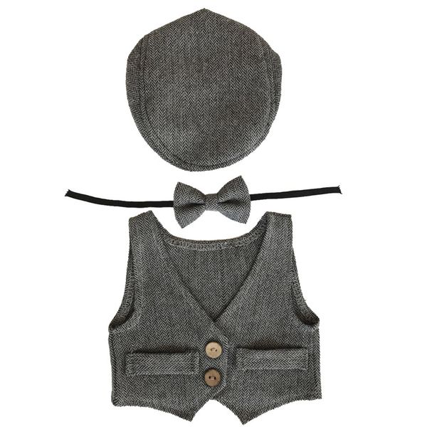 caps & hats born pography props baby boy po clothes vest+hat+tieback set gentleman outfits borns fotografia, Yellow
caps & hats born pography props baby boy po clothes vest+hat+tieback set gentleman outfits borns fotografia, Yellow