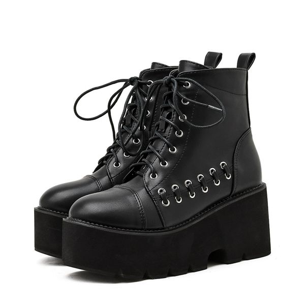 boots ymechic arrival 2021 woman lace-up winter womens ladies chunky heel platform black soft leather ankle punk goth
boots ymechic arrival 2021 woman lace-up winter womens ladies chunky heel platform black soft leather ankle punk goth