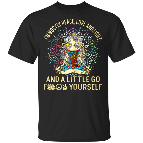 womens yoga i'm mostly peace love and light a little go yourself black t-shir... birthday gift tee shirt
womens yoga i'm mostly peace love and light a little go yourself black t-shir... birthday gift tee shirt