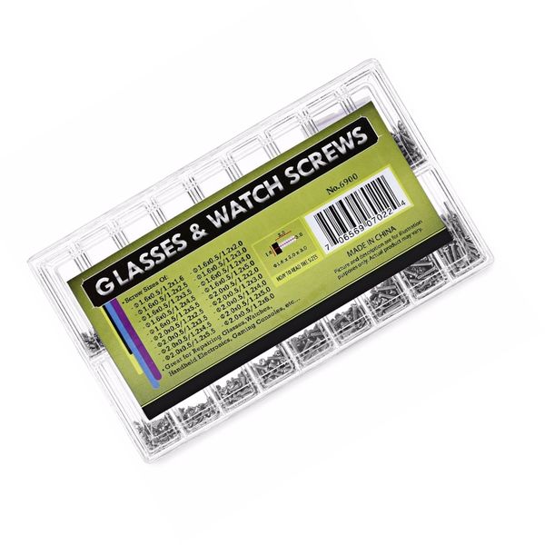 repair tools & kits 900pcs/box assort size watches&glasses screws, 18 in 1 watches screws parts for watchmakers
repair tools & kits 900pcs/box assort size watches&glasses screws, 18 in 1 watches screws parts for watchmakers