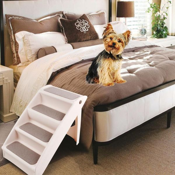 kennels & pens environmental protection material pet ladder four-section foldable plastic dog lightweight and convenient non-slip bed sm
kennels & pens environmental protection material pet ladder four-section foldable plastic dog lightweight and convenient non-slip bed sm