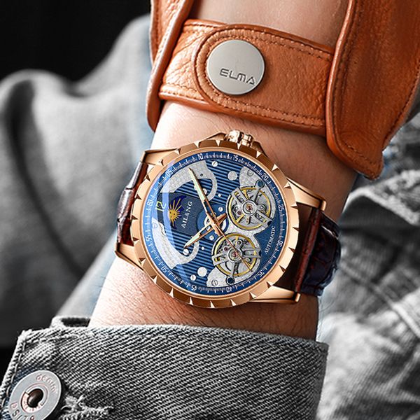 switzerland waterproof sport watches men double tourbillon watch automatic mechanica clock relogios, Slivery;brown
switzerland waterproof sport watches men double tourbillon watch automatic mechanica clock relogios, Slivery;brown