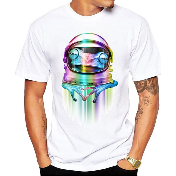 2018 astronaut frog men's fashion print t-shirt summer cool breathable t shirt hipster tee
2018 astronaut frog men's fashion print t-shirt summer cool breathable t shirt hipster tee