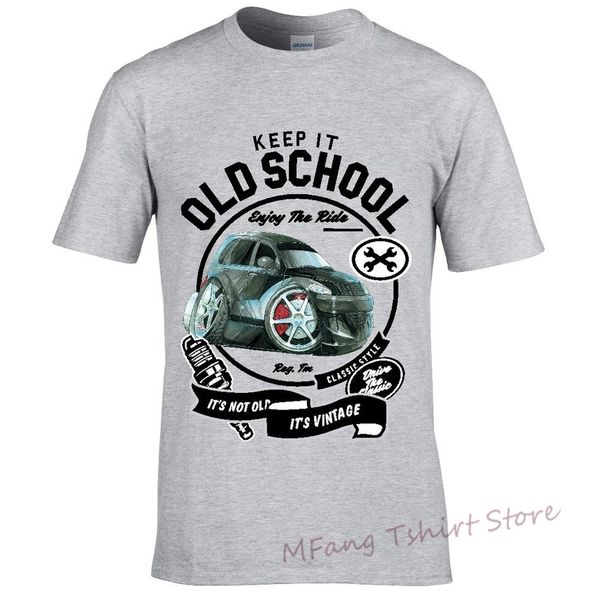 koolart keep it old school motif and licensed retro american pt cruiser classic car image gift men lt grey t-shirt top
koolart keep it old school motif and licensed retro american pt cruiser classic car image gift men lt grey t-shirt top