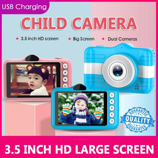 3.5 inch full hd 1080p kids children mini digital camera front and rear camera 32gb memory card camcorder for 3-10 year old
3.5 inch full hd 1080p kids children mini digital camera front and rear camera 32gb memory card camcorder for 3-10 year old