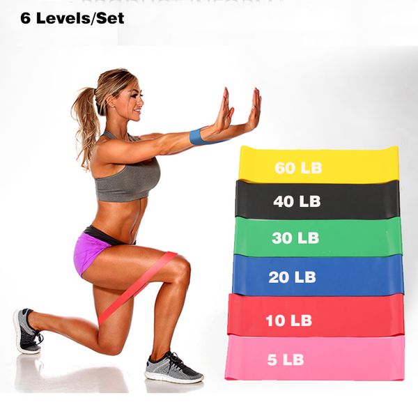 resistance bands 6 levels exercises elastic fitness training yoga loop band workout pull rope strength
resistance bands 6 levels exercises elastic fitness training yoga loop band workout pull rope strength