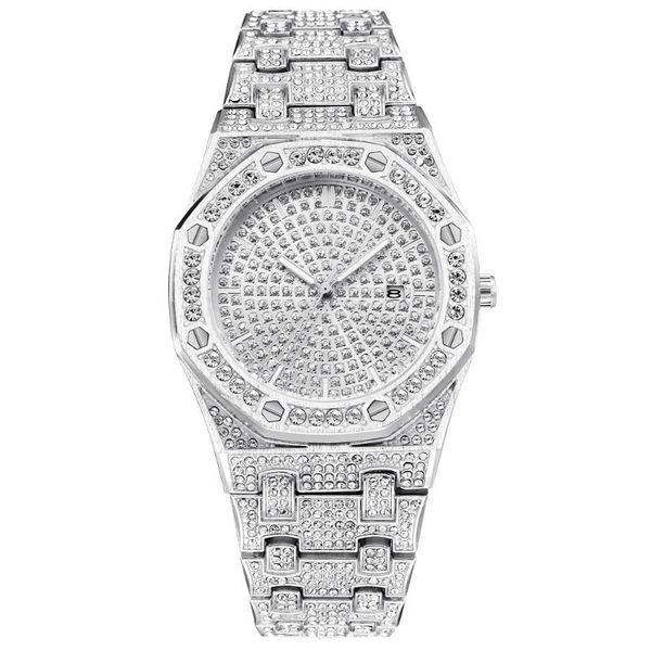 2020 new bling fully rhinestone watches quartz iced out gold silver diamond wristwatch #nn0311, Slivery;brown
2020 new bling fully rhinestone watches quartz iced out gold silver diamond wristwatch #nn0311, Slivery;brown