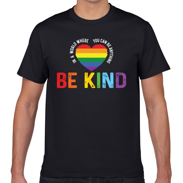 t shirt men be kind lgbt gay les pride rainbow vogue vintage geek short male tshirt xxxl
t shirt men be kind lgbt gay les pride rainbow vogue vintage geek short male tshirt xxxl
