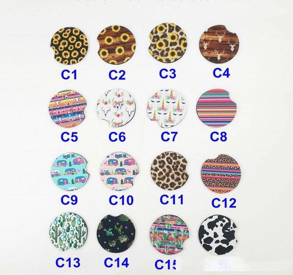 16 style neoprene car cup mat contrast mug coaster flower teacup rainbow colors pad for home decor accessories
16 style neoprene car cup mat contrast mug coaster flower teacup rainbow colors pad for home decor accessories