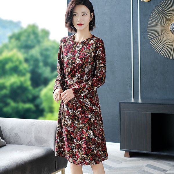 2020 new autumn and winter fashion printed sweater fashionable all-match dresssweater dress loose slimming temperament knitted dress for wom, Black;gray
2020 new autumn and winter fashion printed sweater fashionable all-match dresssweater dress loose slimming temperament knitted dress for wom, Black;gray