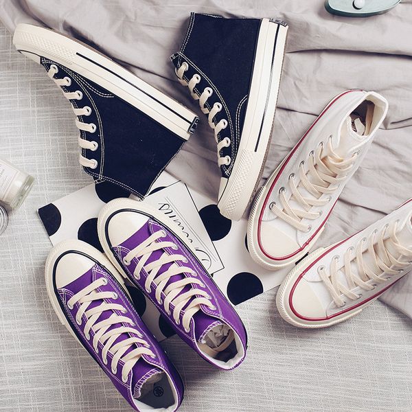 breathable spring hight-canvas shoes female students korean style womens shoes harajuku ulzzang all-match flat shoes, Black
breathable spring hight-canvas shoes female students korean style womens shoes harajuku ulzzang all-match flat shoes, Black