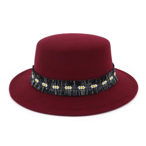 wide brim hats fashion wool pork pie boater jazz hat for women's men's felt fedora gambler, Blue;gray
wide brim hats fashion wool pork pie boater jazz hat for women's men's felt fedora gambler, Blue;gray