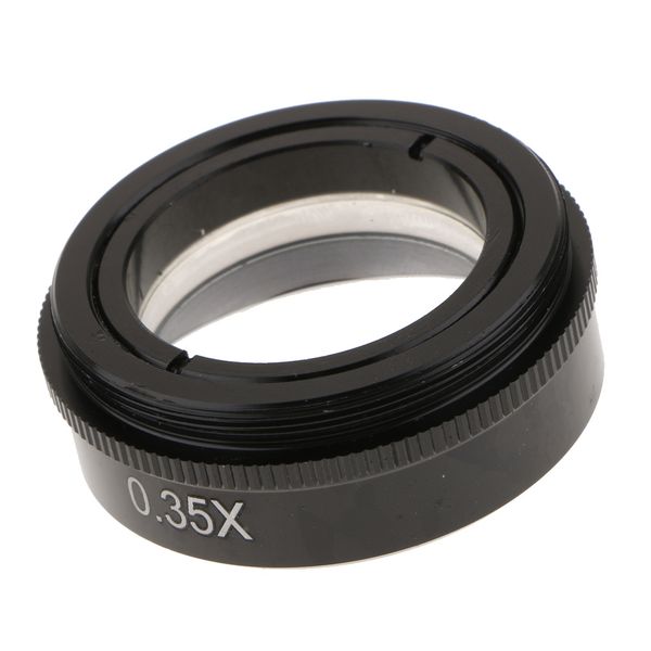 0.35x monocular electron microscope auxiliary objective barlow lens m42x0.75mm thread
0.35x monocular electron microscope auxiliary objective barlow lens m42x0.75mm thread