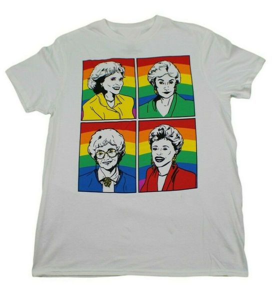 the golden girls rainbow t-shirt mens white retro tv show funny graphic tee shirt loose fit
the golden girls rainbow t-shirt mens white retro tv show funny graphic tee shirt loose fit