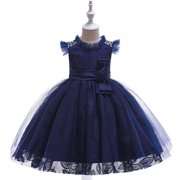new style ruffled o neck navy blue flower girl dresses 2020 in stock ballgown princess little girls evening party dresses, Red;yellow
new style ruffled o neck navy blue flower girl dresses 2020 in stock ballgown princess little girls evening party dresses, Red;yellow