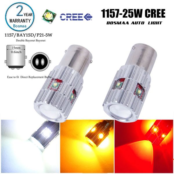 2xbosmaa led 25w cre'e xp-e high power 1157 s25 xpe led bulbs for slights,drl lights
2xbosmaa led 25w cre'e xp-e high power 1157 s25 xpe led bulbs for slights,drl lights