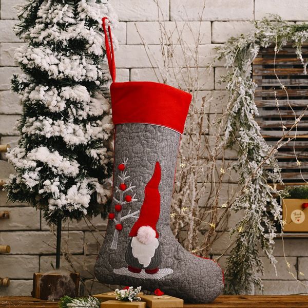 christmas decorations gnome doll stockings xmas gift holders fireplace hanging decor socks year candy gifts bags party decor./*
christmas decorations gnome doll stockings xmas gift holders fireplace hanging decor socks year candy gifts bags party decor./*