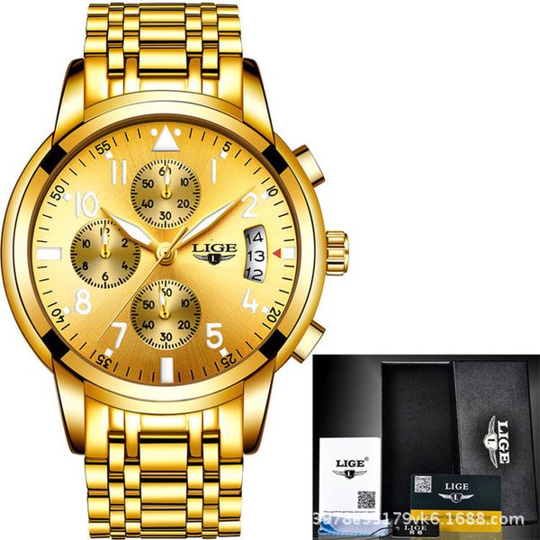 mayforest relogio masculino mens watches brand luxury fashion business quartz watch men sport full steel waterproof black clock
mayforest relogio masculino mens watches brand luxury fashion business quartz watch men sport full steel waterproof black clock