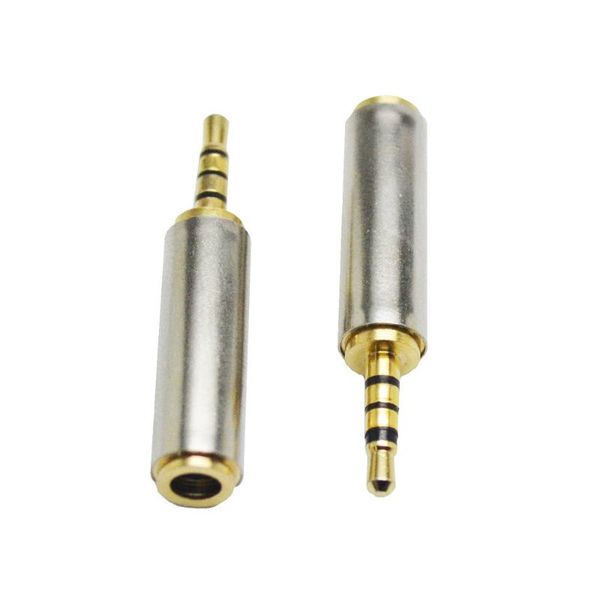 1pc gold 2.5 mm male to 3.5 mm female audio stereo adapter plug converter headphone jack car
1pc gold 2.5 mm male to 3.5 mm female audio stereo adapter plug converter headphone jack car