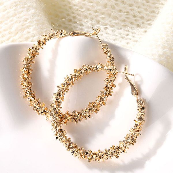 new exaggerated accessories fashion irregular thorn shape big circle earrings nightclub ear jewelry, Golden;silver
new exaggerated accessories fashion irregular thorn shape big circle earrings nightclub ear jewelry, Golden;silver