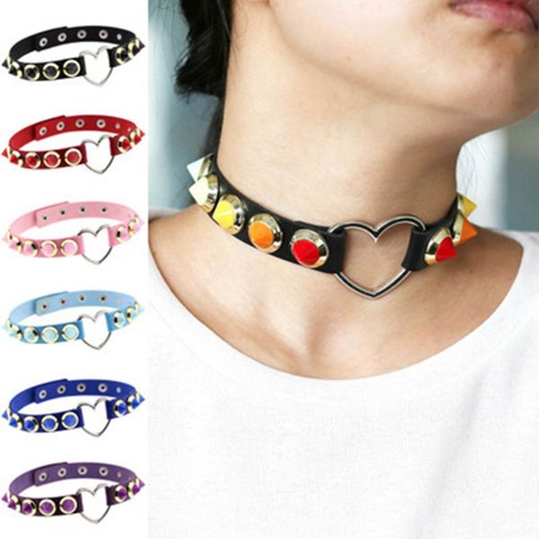 fashion charm leather collar peach heart chokers necklaces cool women men wedding party pink clavicle necklace jewelry gifts, Golden;silver
fashion charm leather collar peach heart chokers necklaces cool women men wedding party pink clavicle necklace jewelry gifts, Golden;silver