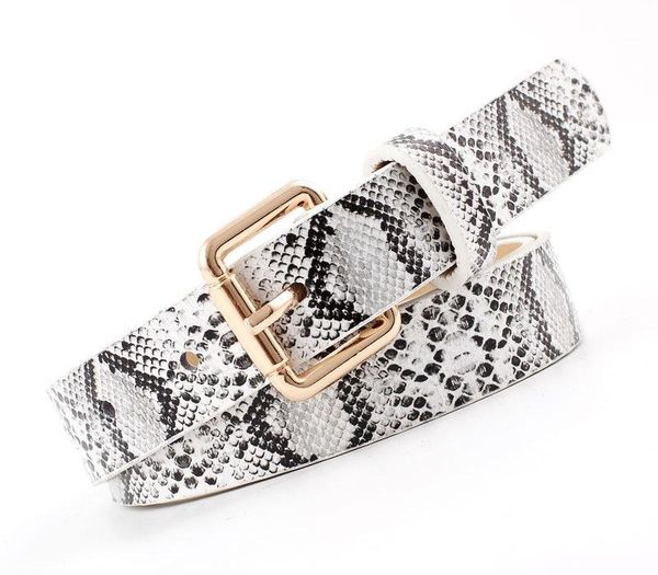 female pu leather snake belts for women 2020 designer belts for women's dress cinto feminino, Black;brown
female pu leather snake belts for women 2020 designer belts for women's dress cinto feminino, Black;brown
