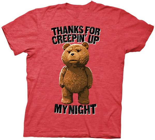 ted thanks for creepin up my night licensed t-shirt cotton tee shirt street wear fashion
ted thanks for creepin up my night licensed t-shirt cotton tee shirt street wear fashion